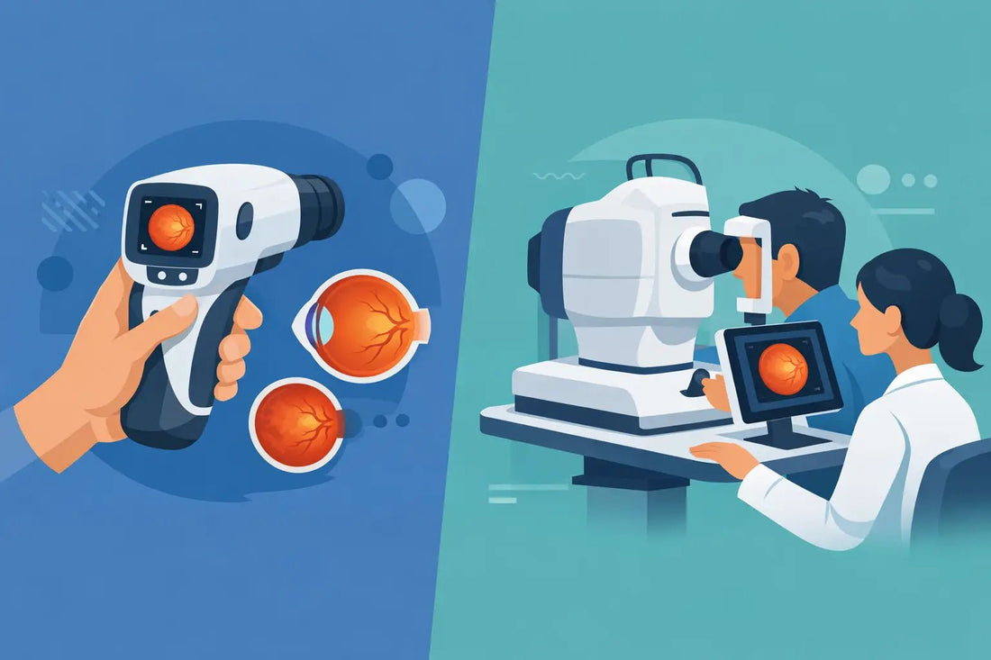 Portable Fundus Camera vs Tabletop - OcuRx