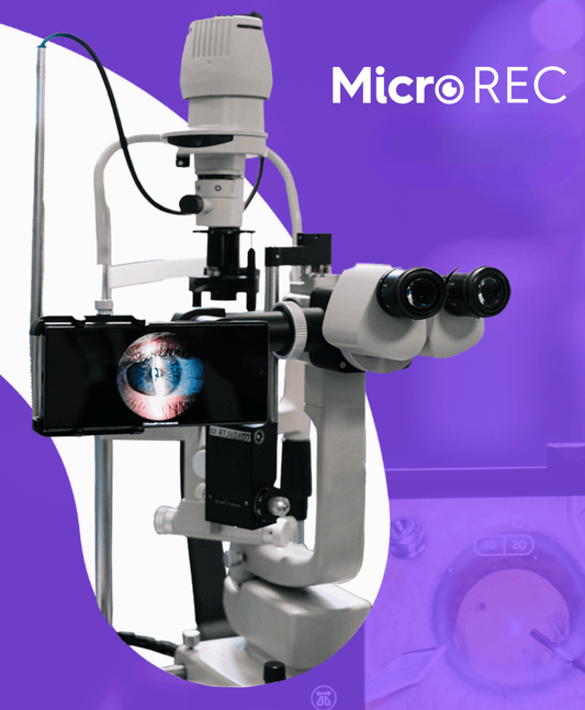 MicroRec - Anterior Segment Slit Lamp Attachment - OcuRx