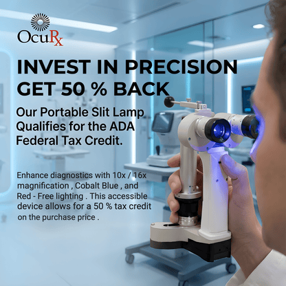 OcuRx Hand - Held Portable Slit Lamp - OcuRx