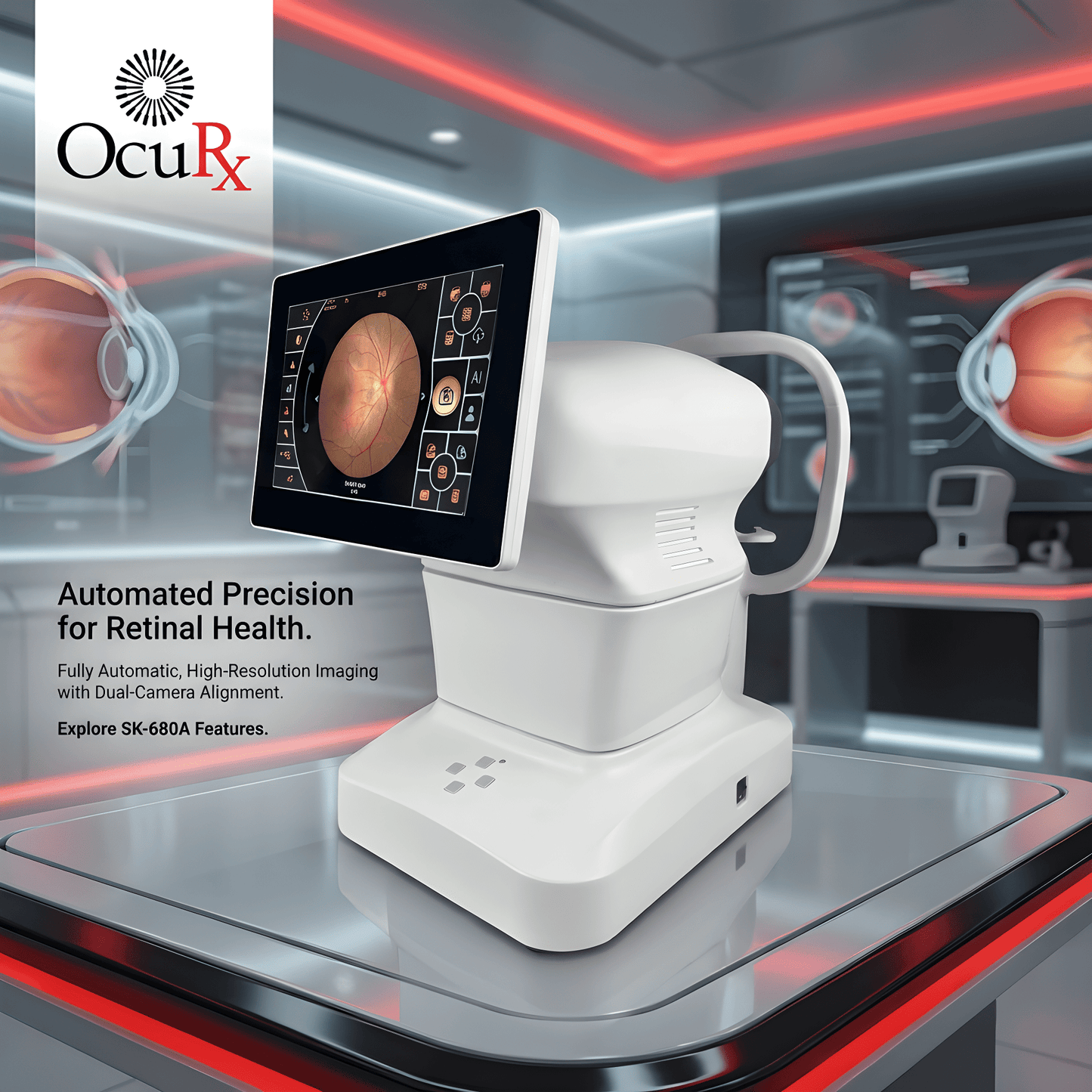 OcuRx SK - 680A Fundus Camera - OcuRx